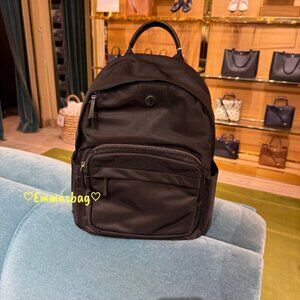 Tory Burch Nylon Backpack 173559 In Black Lightweight $350